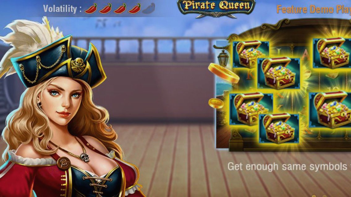 Pirate Queen · Tampilan Aplikasi CEMARA777